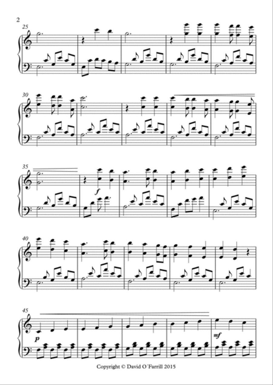 Part Two: Memories Piano Solo scores gallery preview page 2