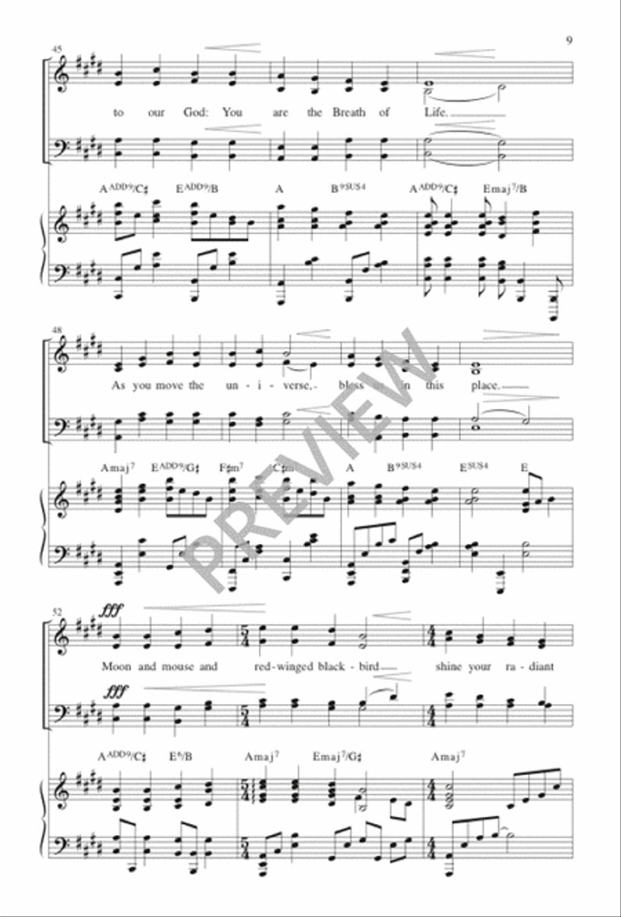 For the Beauty of the Earth 4-Part scores gallery preview page 10