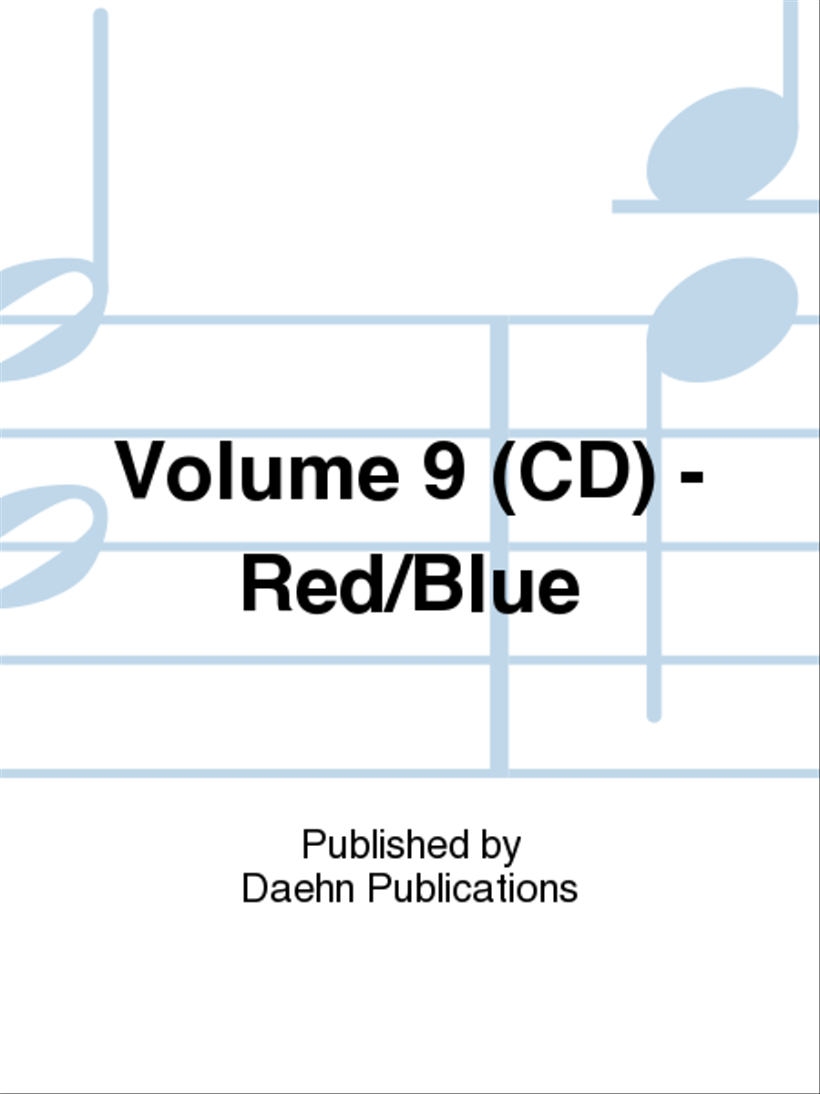 Volume 9 (CD) - Red/Blue CD scores gallery preview page 1