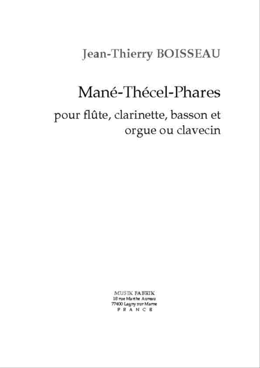 Mane-Thecel-Phares Bassoon scores gallery preview page 1