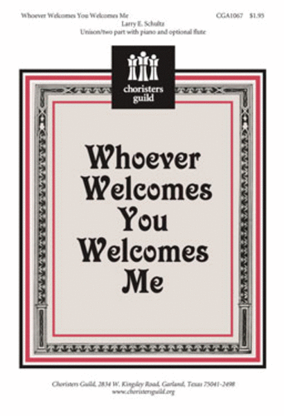 Whoever Welcomes You Welcomes Me image number null