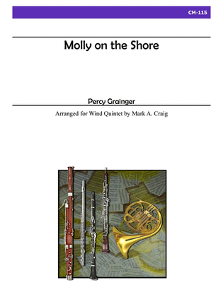 Book cover for Molly on the Shore for Wind Quintet