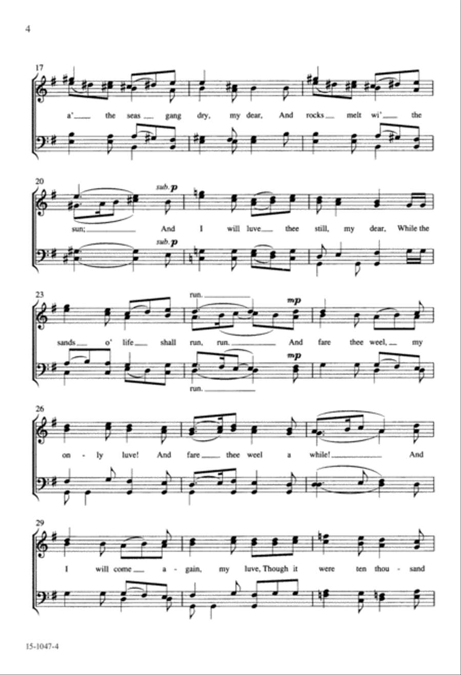Love's Antiphon Divisi scores gallery preview page 4