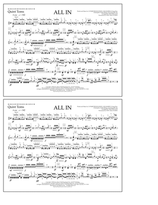 ALL IN (arr. Tom Wallace) - Quint-Toms