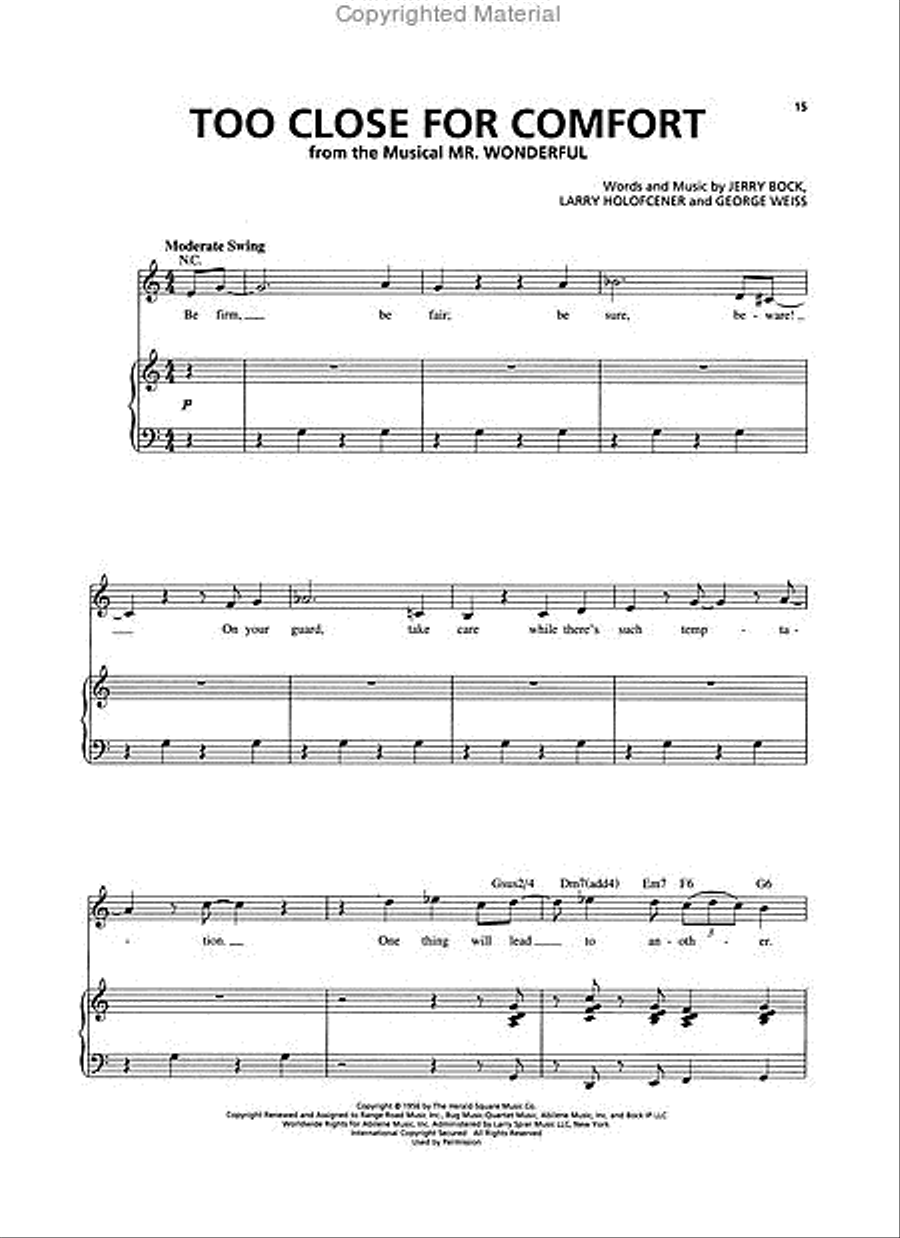The Very Best of the Rat Pack Voice scores gallery preview page 3