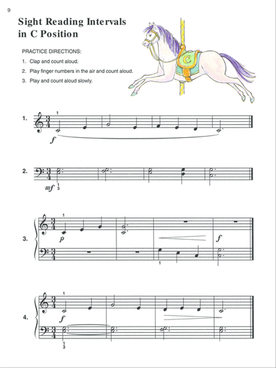 Alfred's Basic Graded Piano Course, Lesson Piano Method scores gallery preview page 3