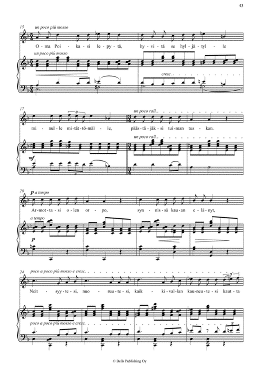 Rukous, Op. 40 No. 2 (F Major)