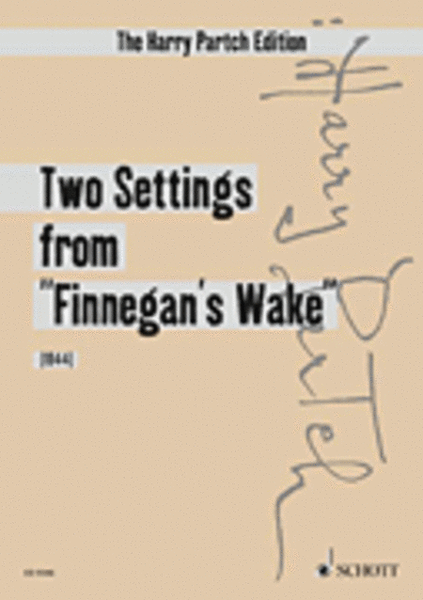 Partch H Settings From Finnegans Wake2