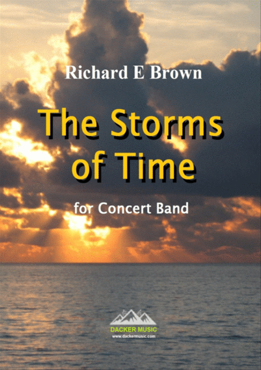 The Storms of Time Concert Band scores gallery preview page 1