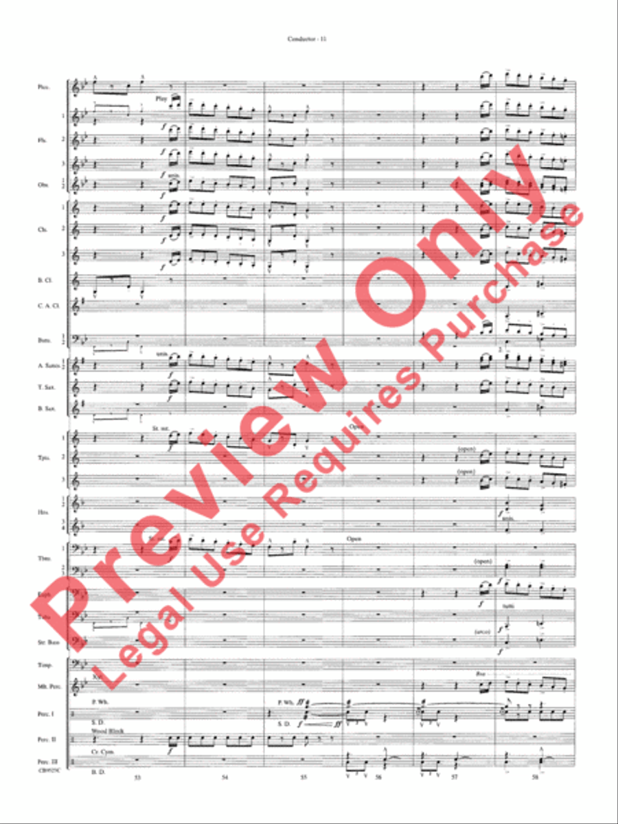 The Wizard of Oz Concert Band scores gallery preview page 14