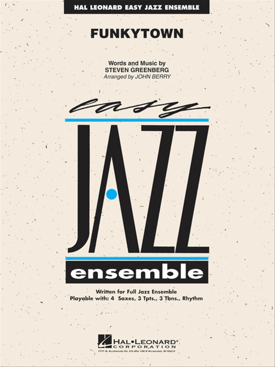 Funkytown Jazz Ensemble scores gallery preview page 1
