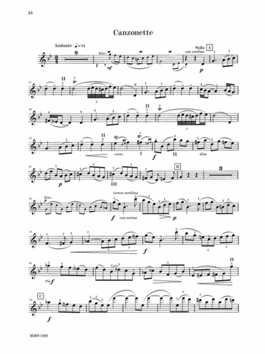 Tchaikovsky - Violin Concerto in D Major, Op. 35 image number null
