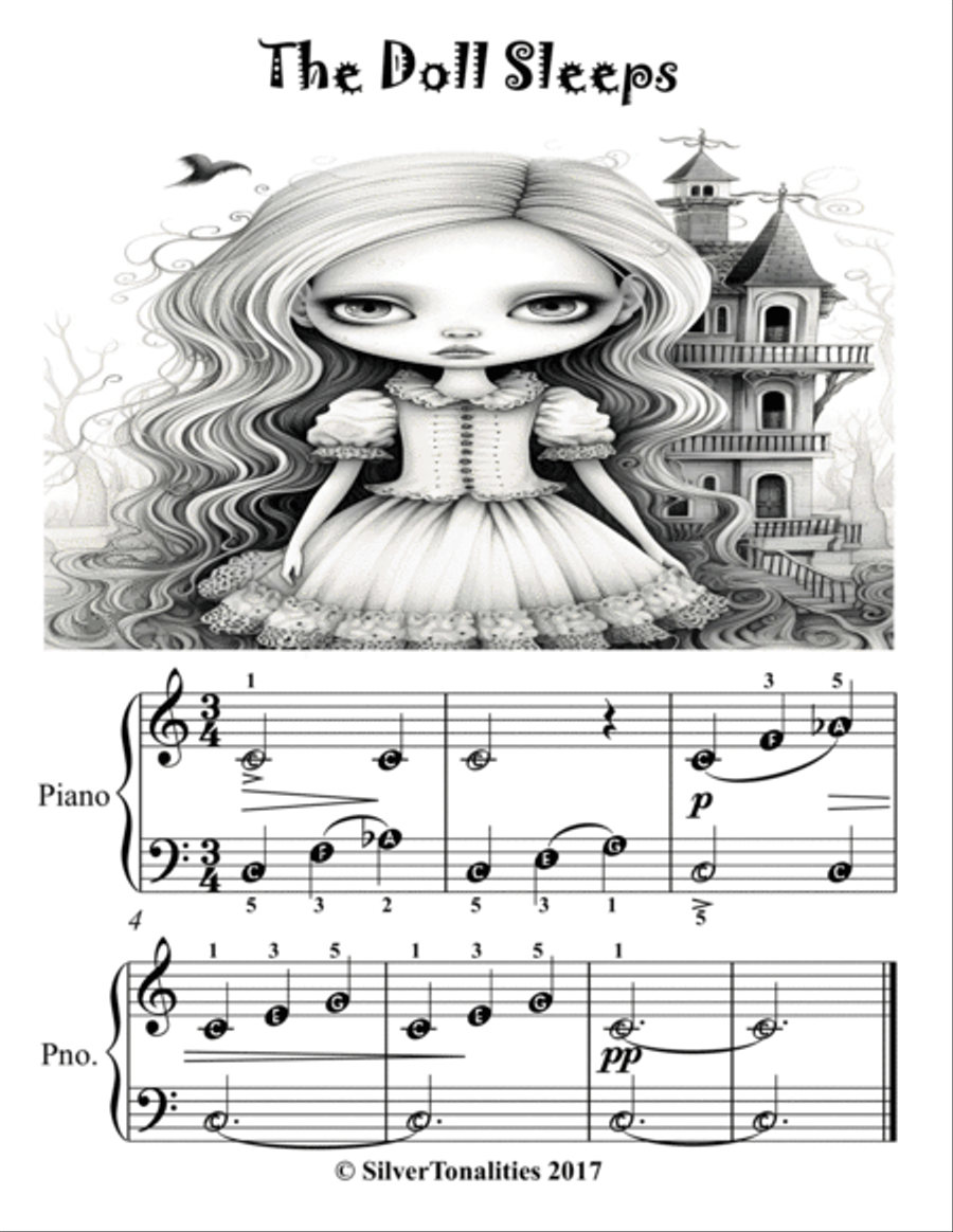 The Doll’s Dream Opus 202 Number 4 for Easy Piano Piano Method scores gallery preview page 5