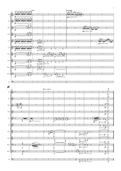 Debussy: Piano Preludes Bk.2 No 9 "Hommage à S. Pickwick Esq. P.P.M.P.C." - symphonic wind dectet image number null