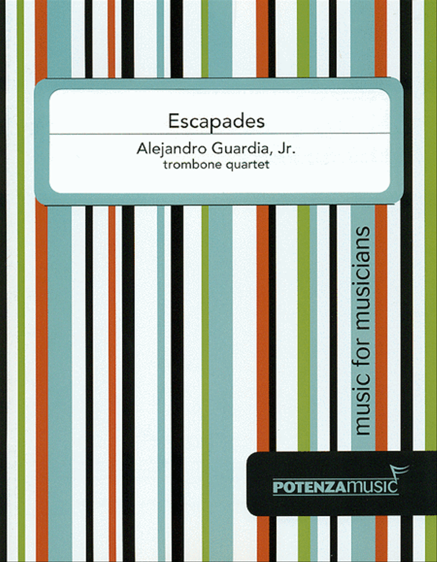 Escapades Trombone Quartet scores gallery preview page 1