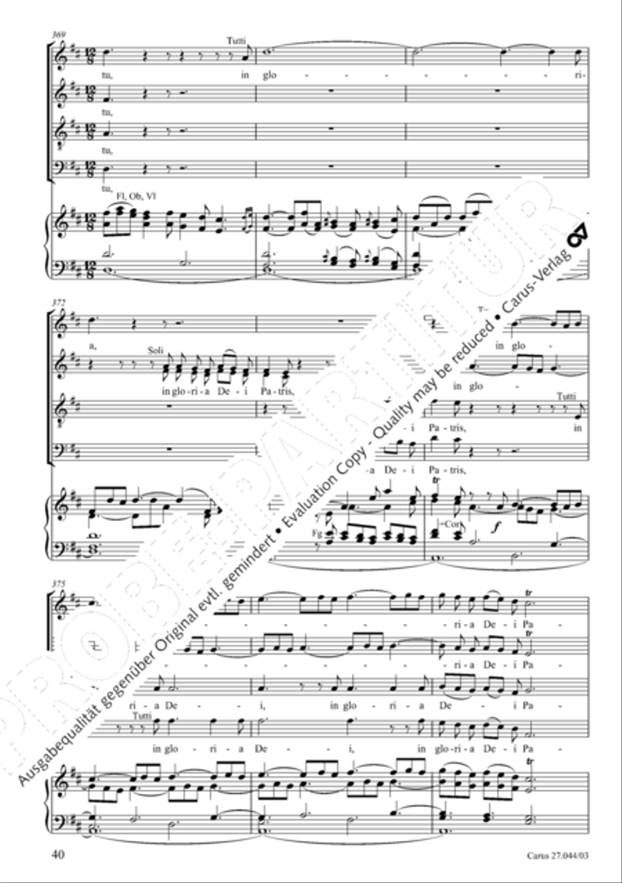 Messa per il Santissimo Natale 4-Part scores gallery preview page 41