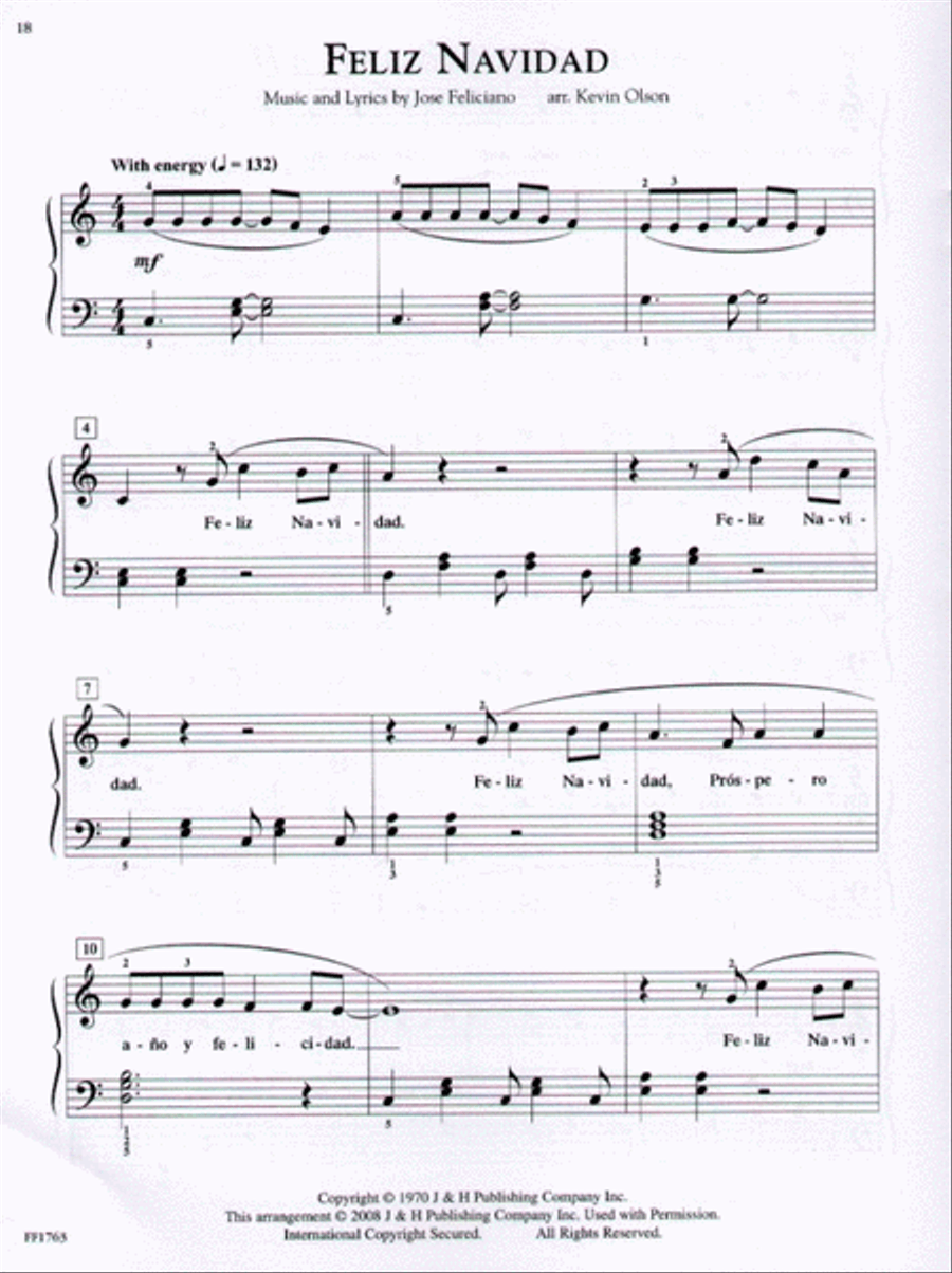 In Recital with Popular Christmas Music, Book 3 Piano Method scores gallery preview page 3