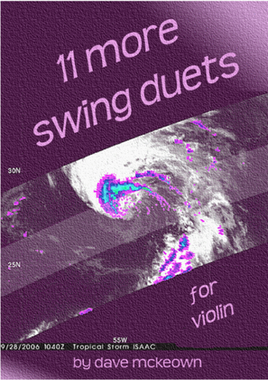 Book cover for 11 More Swing Duets for Violin