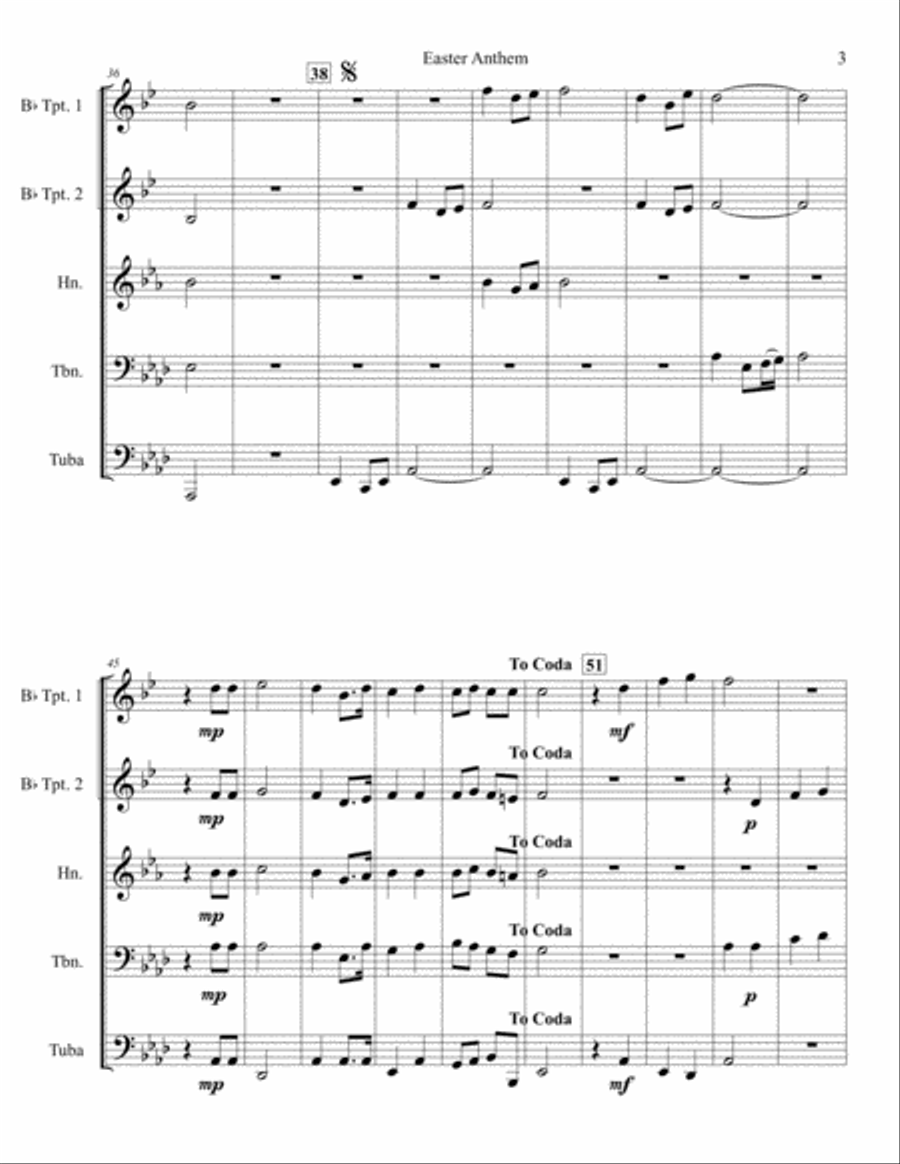 Eastertide Eastertide Easter scores gallery preview page 3