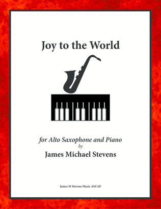 Book cover for Joy to the World - Christmas Alto Sax