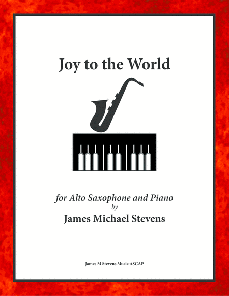 Joy to the World - Christmas Alto Sax image number null