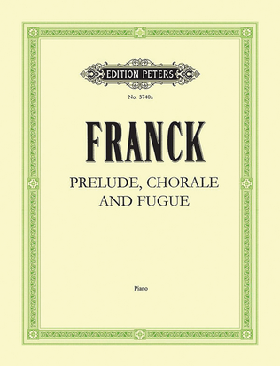 Book cover for Prelude, Chorale and Fugue