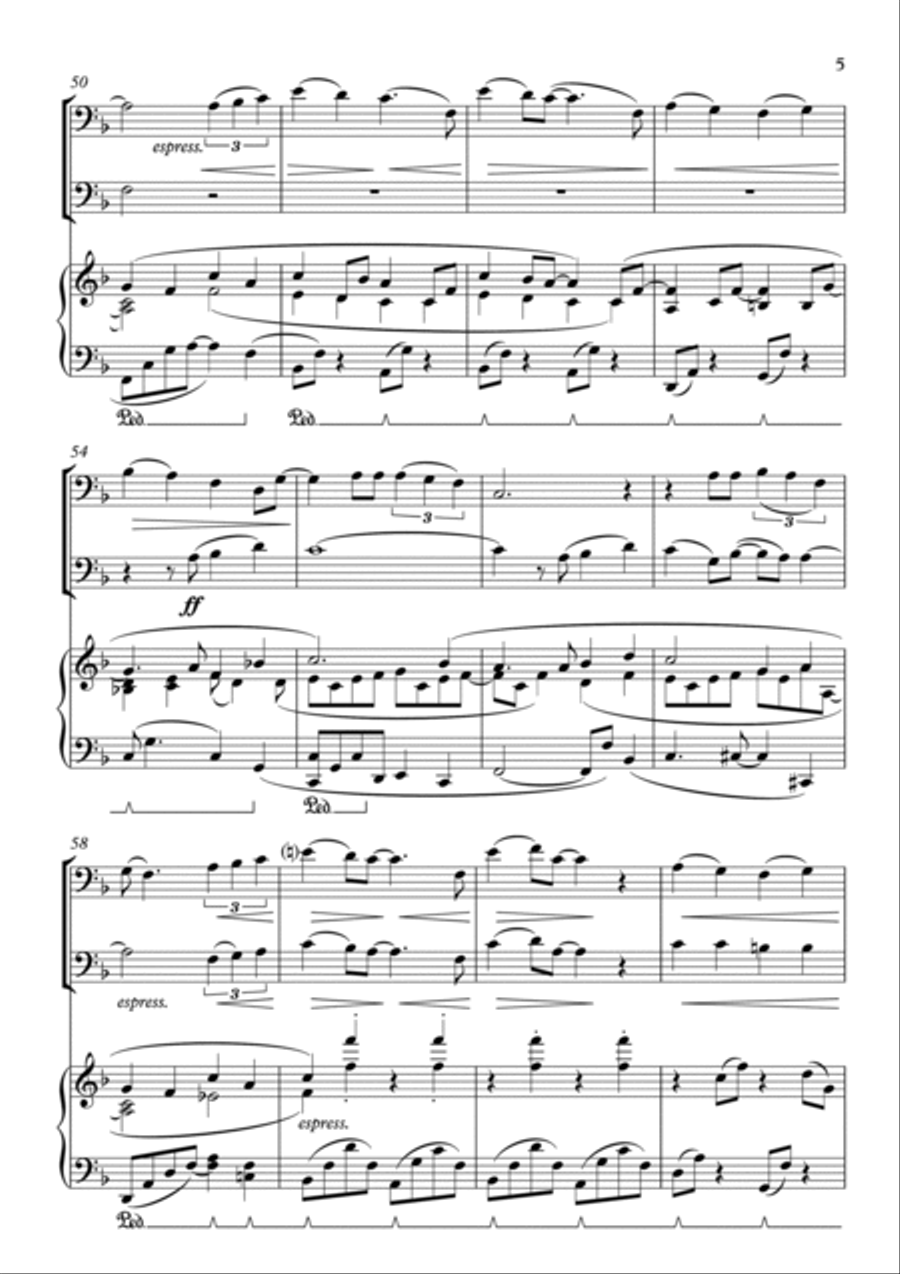 A Whole New World (from 'Aladdin') Cello Solo scores gallery preview page 5