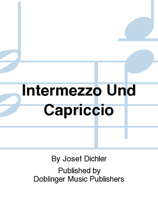 Book cover for Intermezzo und Capriccio