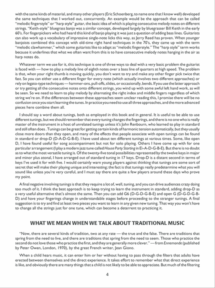 Encyclopedia of Irish and American Fiddle Tunes Fingerpicking Guitar scores gallery preview page 10