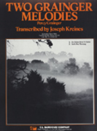 Book cover for Two Grainger Melodies