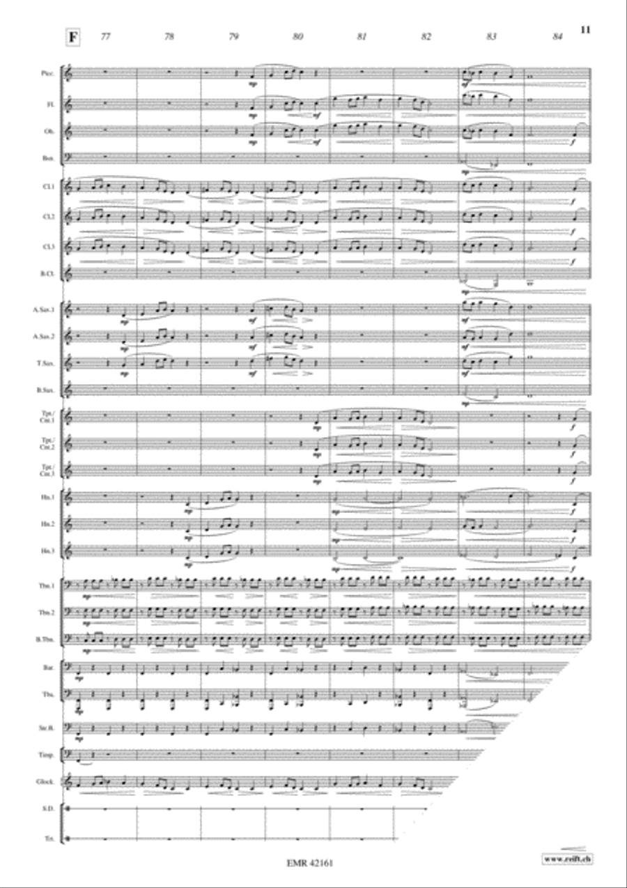 Atlantis: The Lost Empire Concert Band scores gallery preview page 7