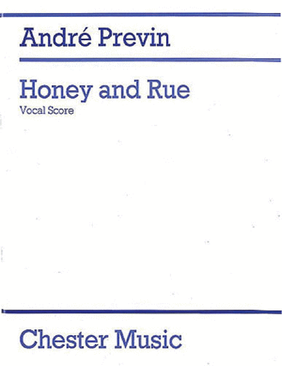 Honey and Rue Voice scores gallery preview page 1