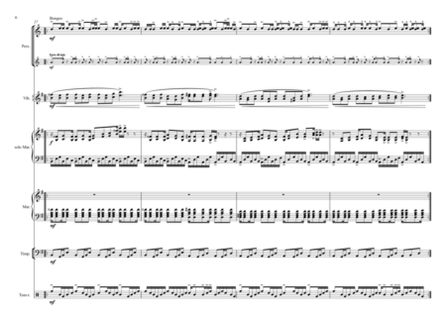 Concerto N°1 Liberty- Marimba With Percussion Ensemble 安德森 · 馬托斯《自由》-給木琴與五位擊樂協奏者(世界首演) image number null