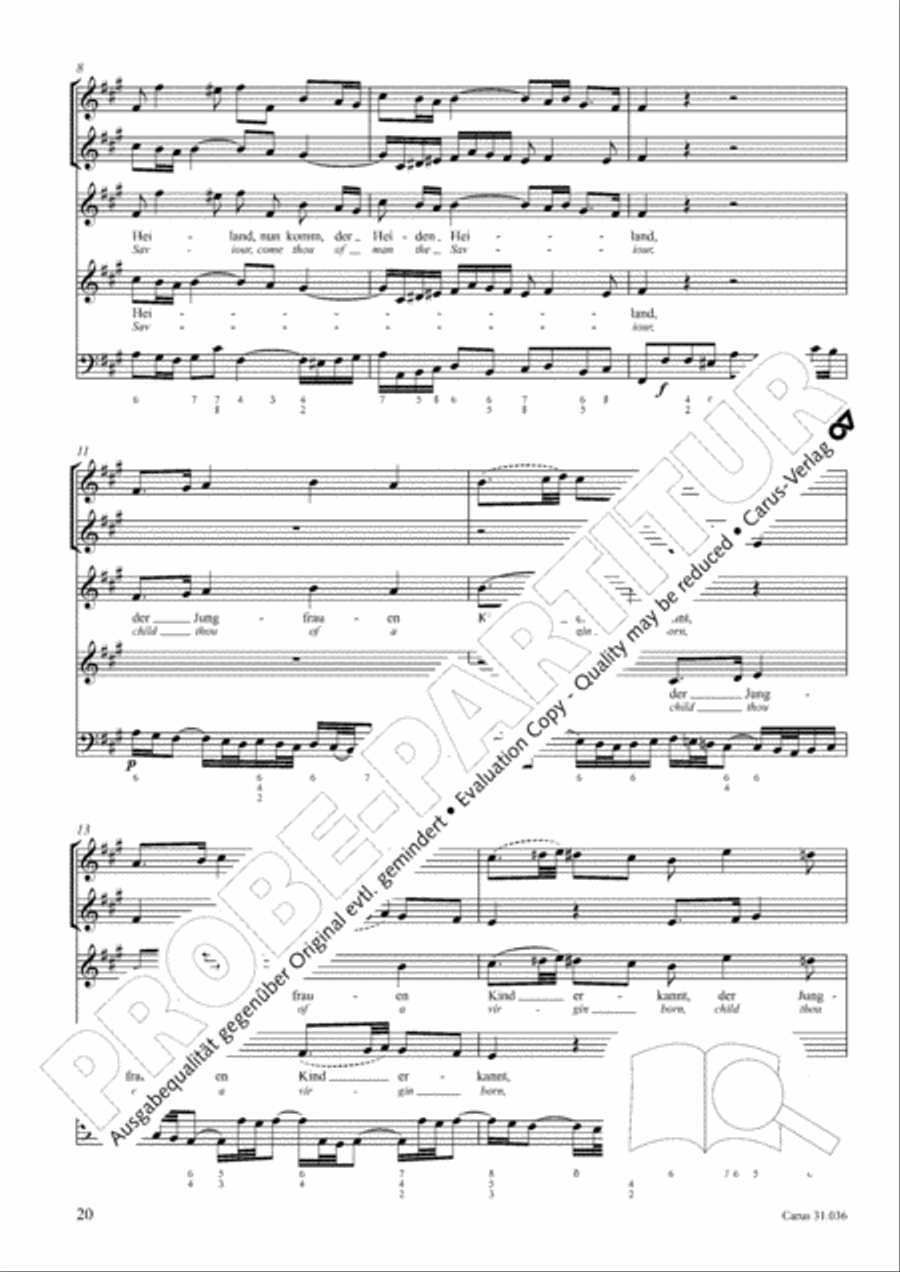 Up joyous raise your song (Schwingt freudig euch empor) 4-Part scores gallery preview page 21