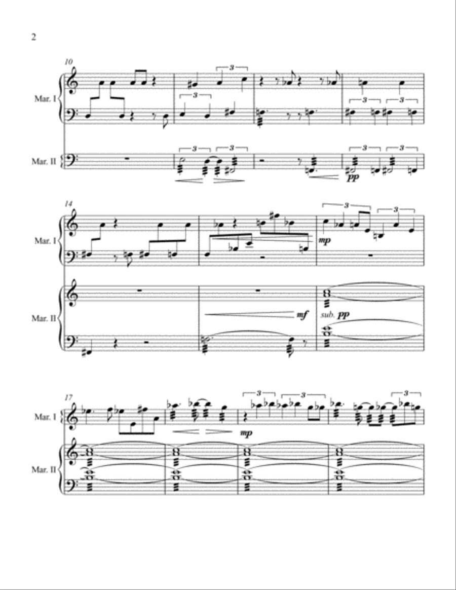 [Bauer] Flying Time Marimba scores gallery preview page 6