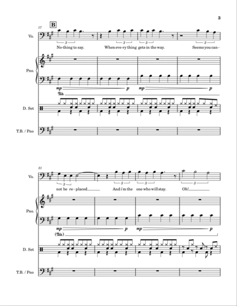 As It Was Voice scores gallery preview page 4