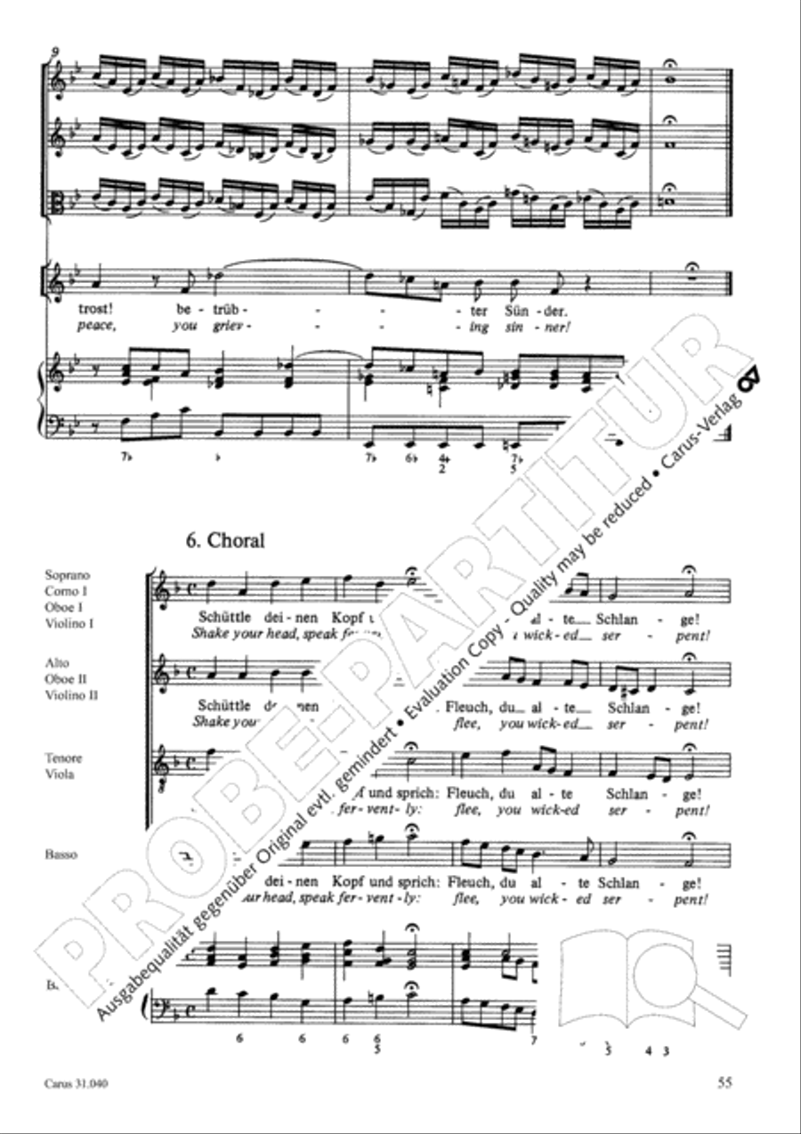 Christ was manifested for this purpose (Dazu ist erschienen der Sohn Gottes) ATB scores gallery preview page 56