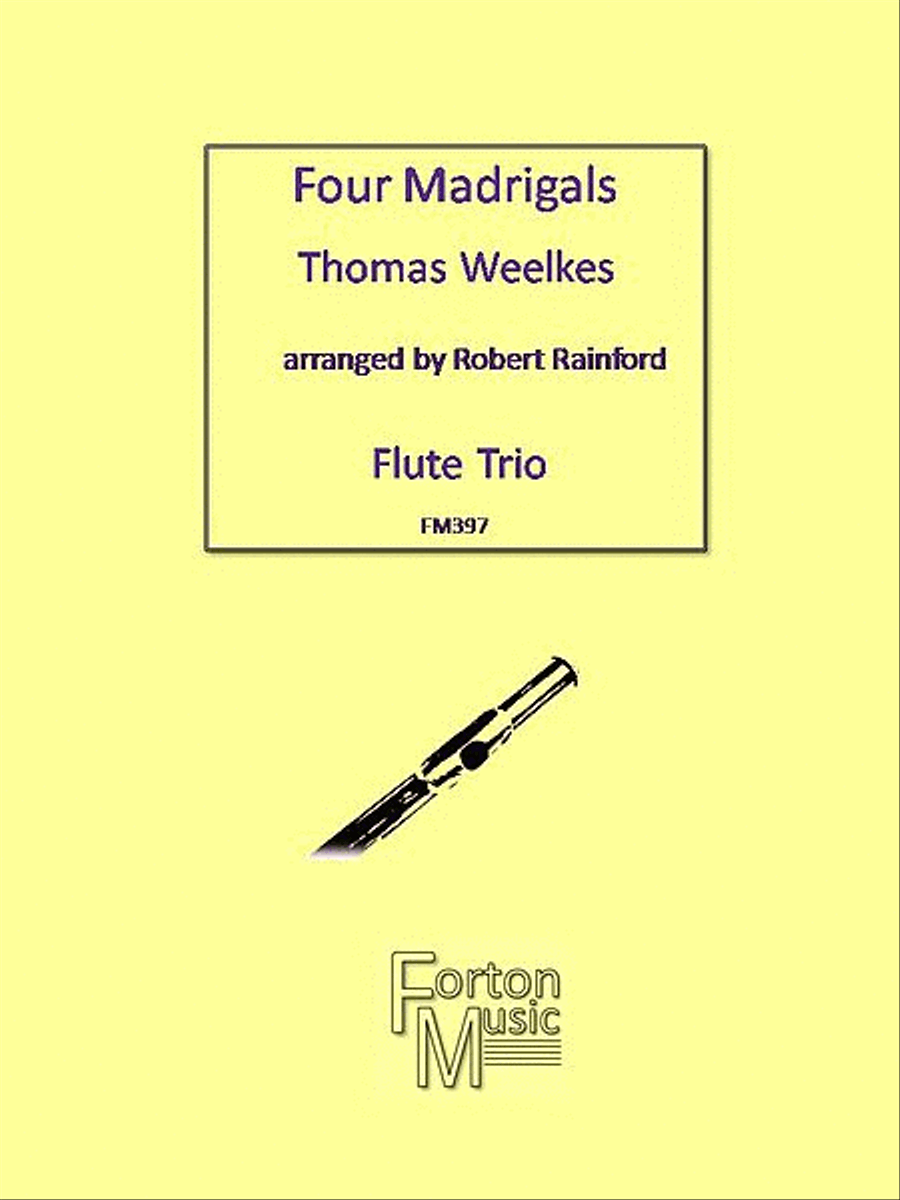 Four Madrigals Four Madrigals Flute Duet scores gallery preview page 1