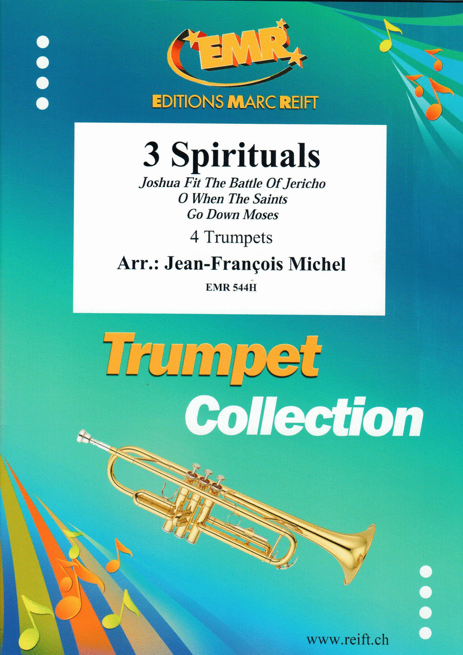 3 Spirituals 3 Spirituals Cornet scores gallery preview page 1