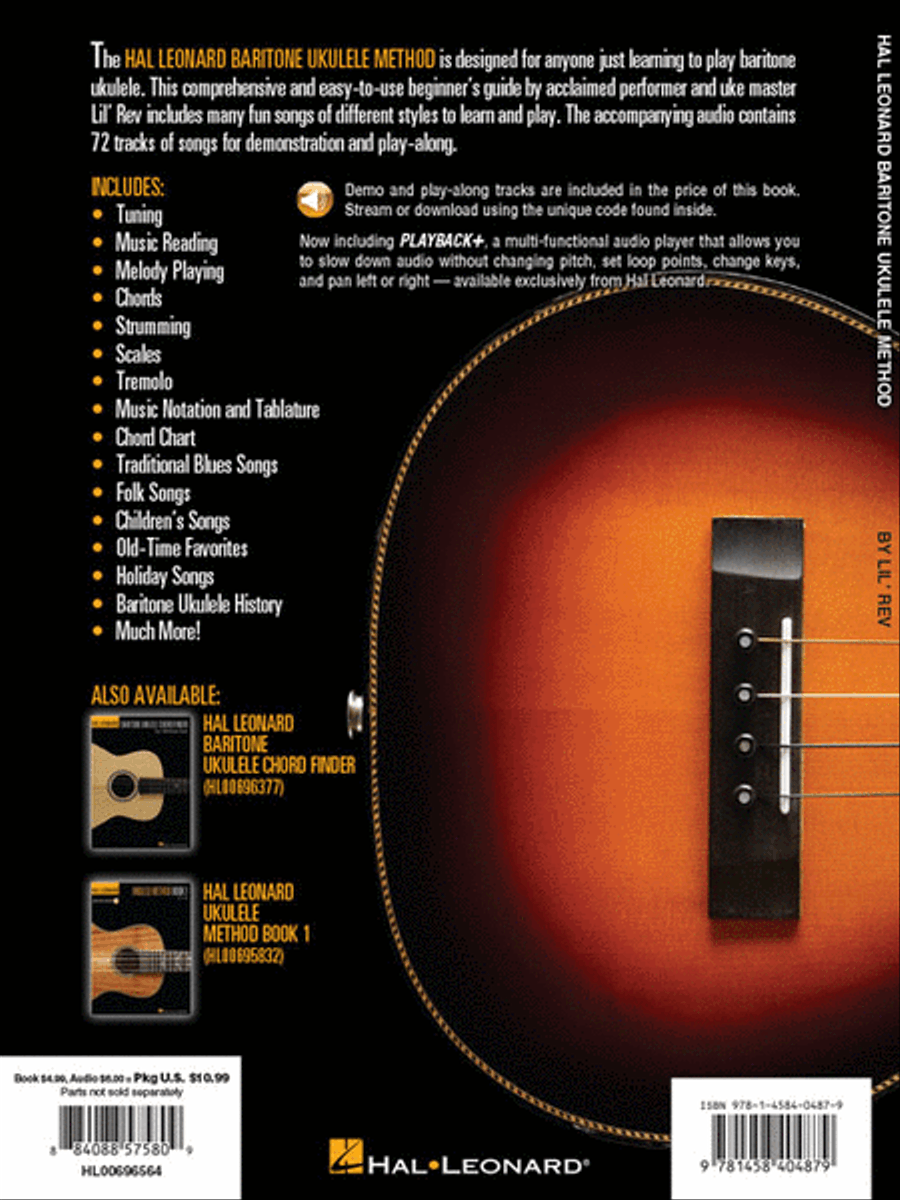 Hal Leonard Baritone Ukulele Method – Book 1 Baritone Ukulele scores gallery preview page 9