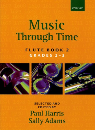 Book cover for Music through Time Flute Book 2