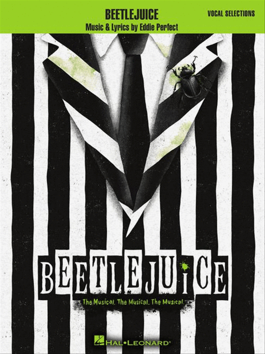 Beetlejuice Piano, Vocal scores gallery preview page 3