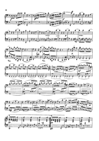 Mozart String Quintet in C K.515, for piano duet(1 piano, 4 hands), PM803