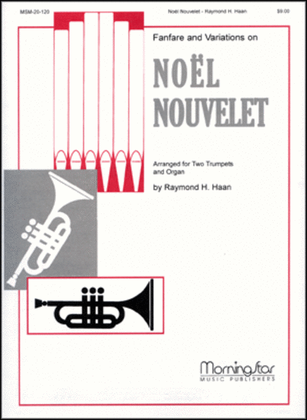 Book cover for Fanfare and Variations on Noël Nouvelet