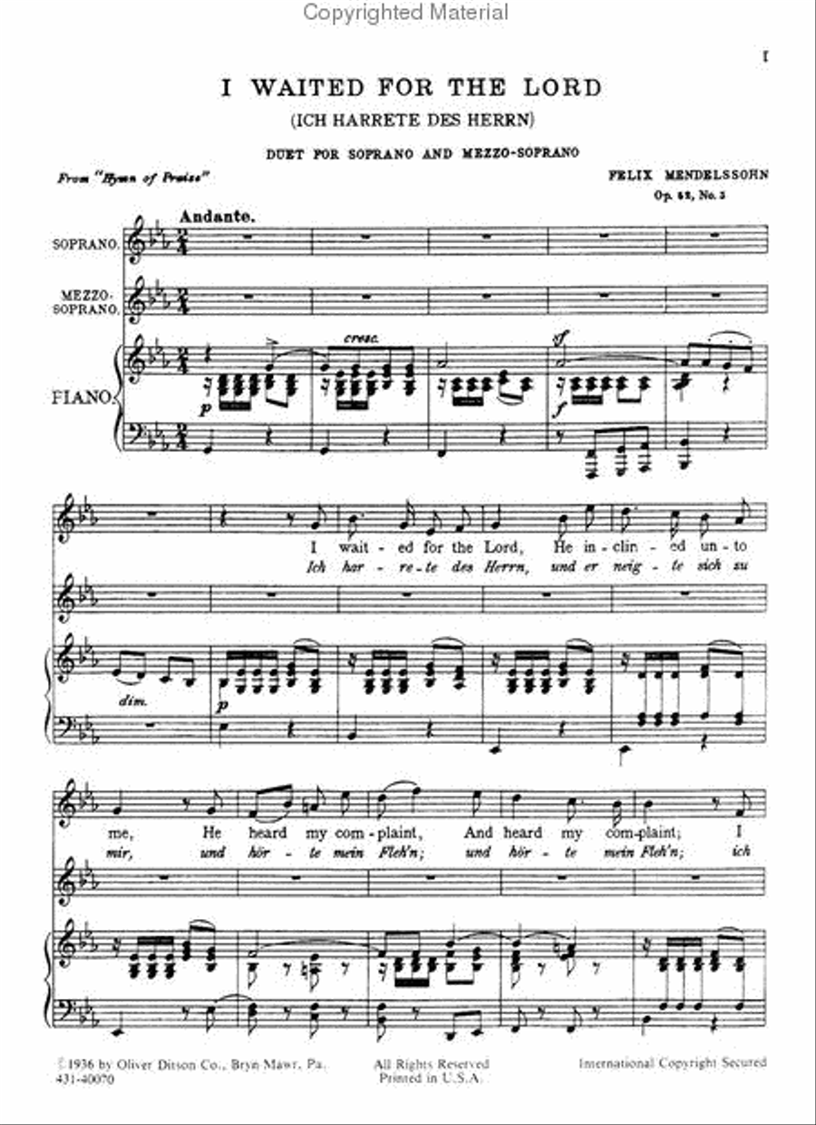 Choice Sacred Duets Chamber Music scores gallery preview page 2