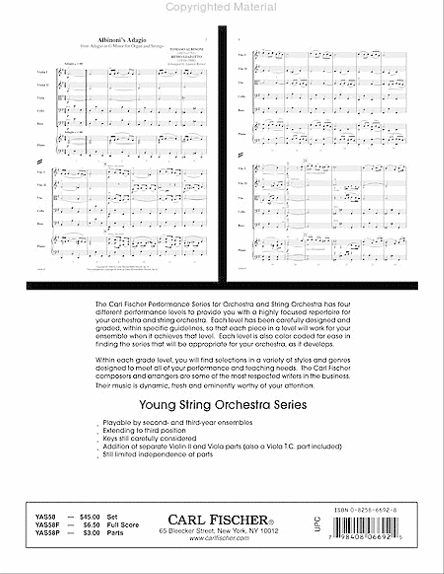 Tango Espressivo String Orchestra scores gallery preview page 13