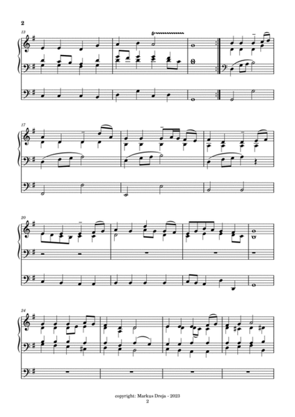 Easy Organ Preludes - leichte Orgelpräludien | Wunderbarer König image number null