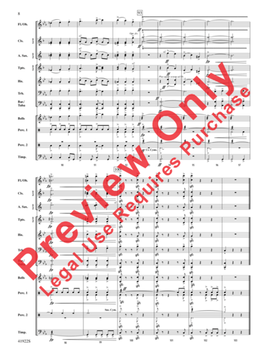 El Cid Concert Band scores gallery preview page 9