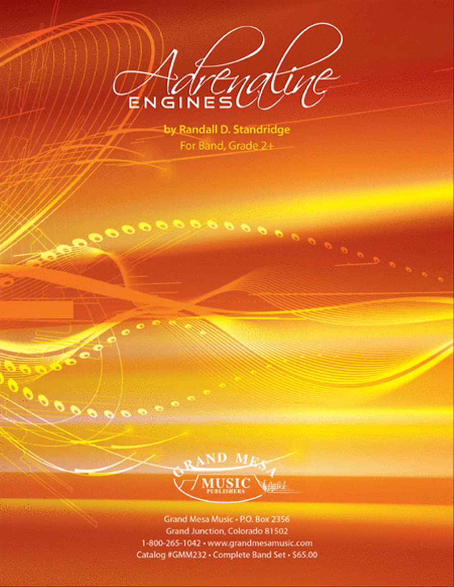 Adrenaline Engines Concert Band scores gallery preview page 1