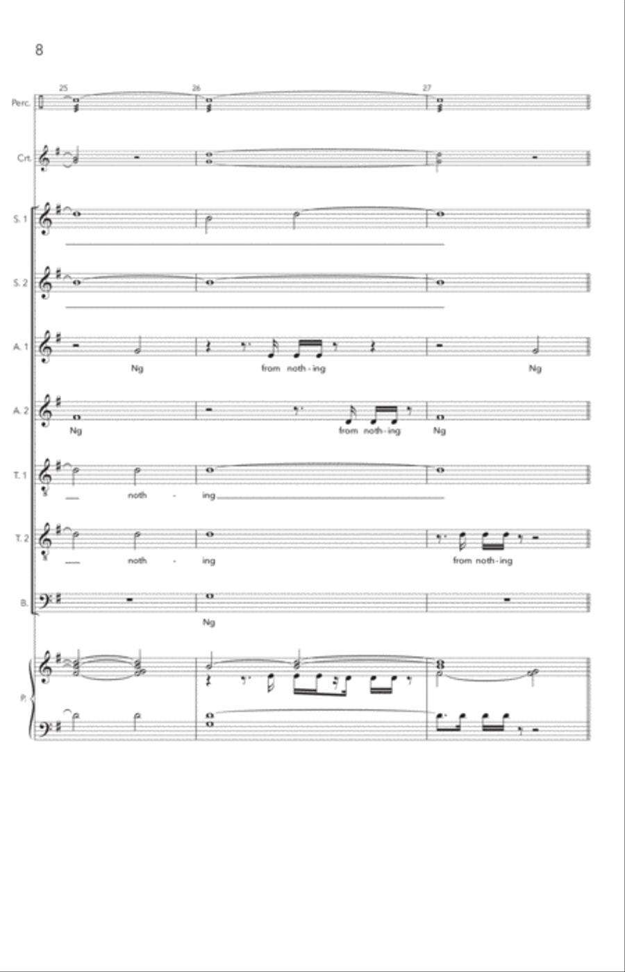 The Lantern Of Your Heart 4-Part scores gallery preview page 7